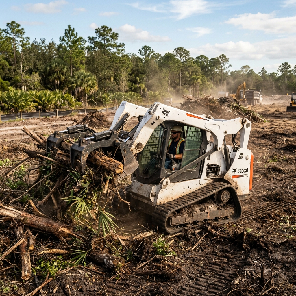Bobcat and land clearing services DeLand FL
