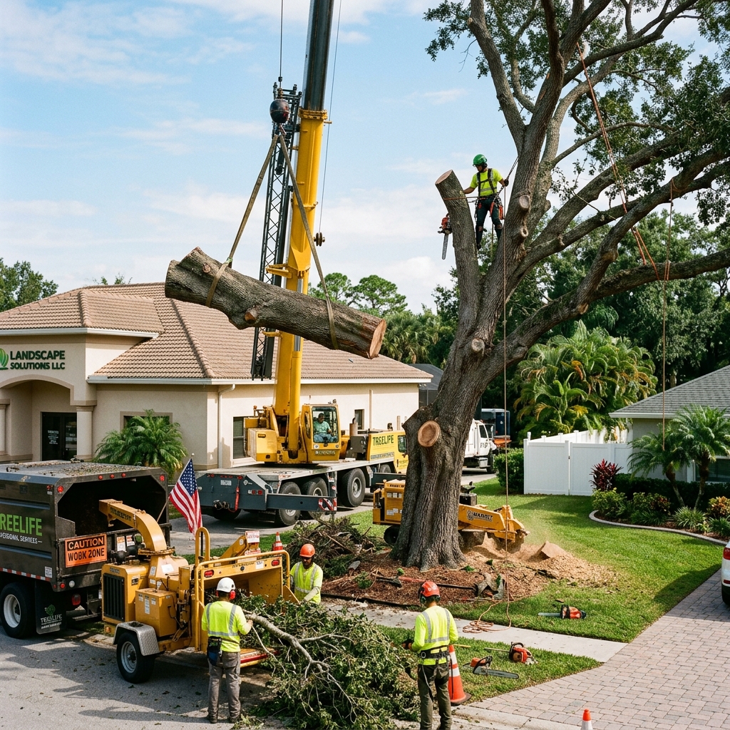 Professional tree removal services DeLand FL